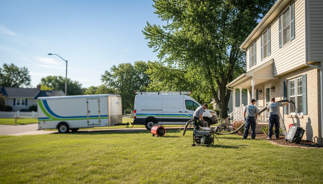 Flooded Basement Restoration And Cleanup With Repair in Mission, KS near me